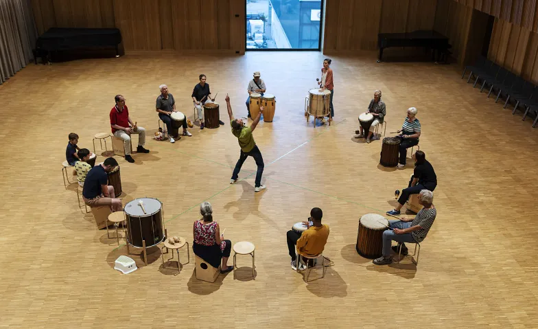 «QUARTIER – MUSIK» Drum-Circle für alle!