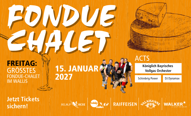Fondue Abend Belalp Hexe