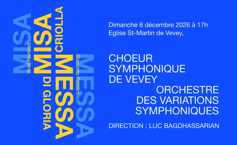 Concert de Noël 2026   ---   PUCCINI - RAMIREZ