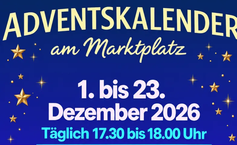 Adventskalender am Marktplatz - Patina Pick