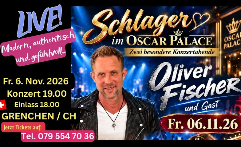 Moderner Schlager Live "Oliver Fischer & Gast"