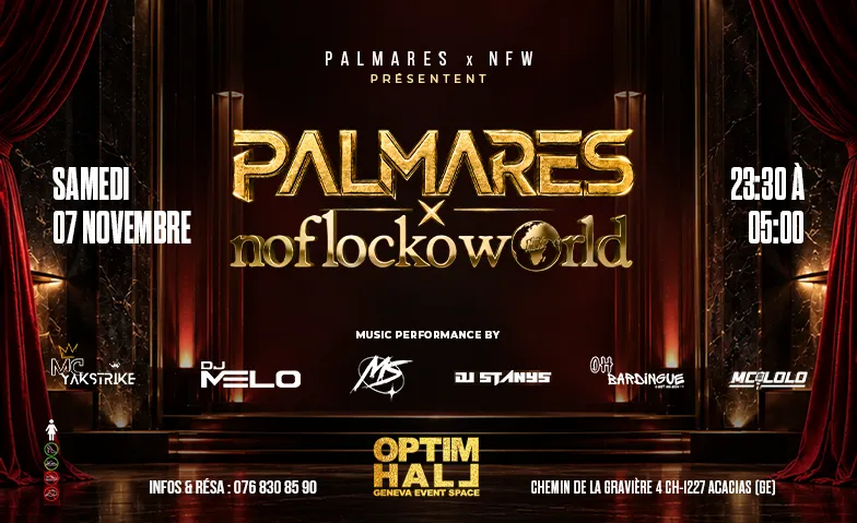 PALMARÈS X NOFLOCKOWORLD