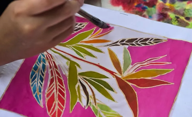 Batik auf Stoff – Dein kreatives Mal-Erlebnis