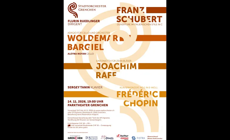 Herbstkonzert  - Stadtorchester Grenchen