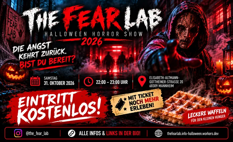 THE FEAR LAB – HALLOWEEN HORROR SHOW 2026