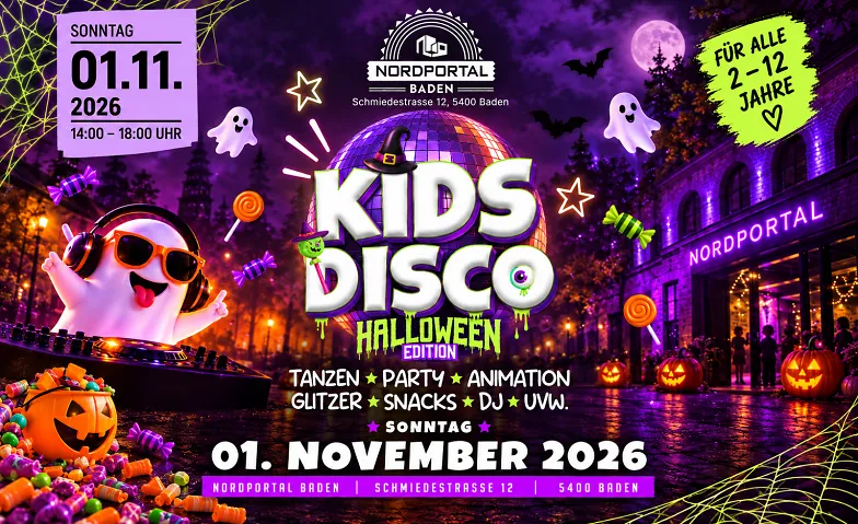KIDS DISCO - HALLOWEEN EDITION @ NORDPORTAL BADEN