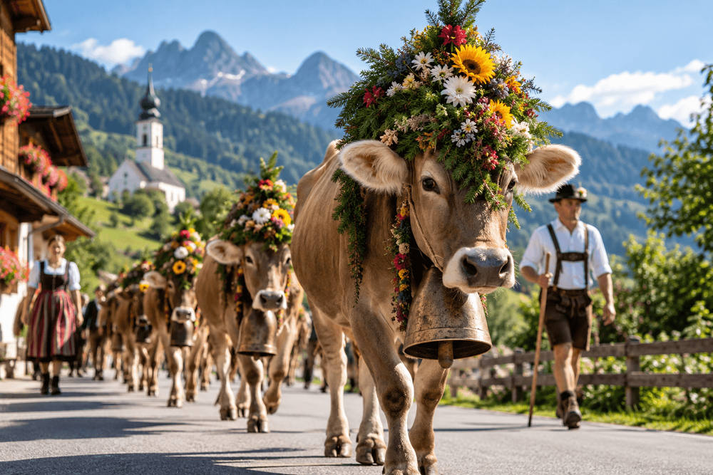 Alpabtrieb Vorarlberg: Termine, Brauch und Tipps