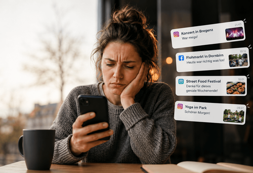 Warum man Events trotz Smartphone oft verpasst