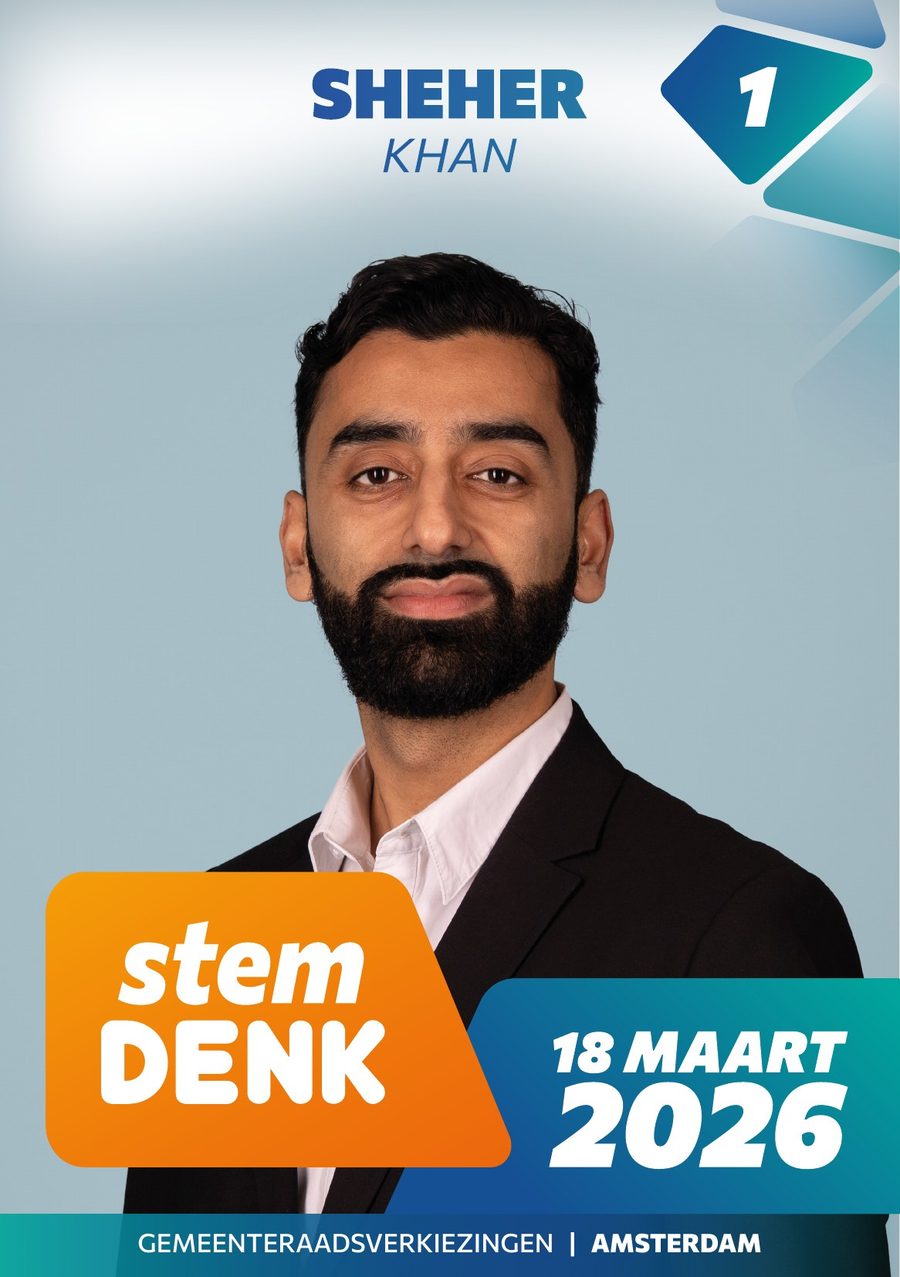 DENK Amsterdam flyer-serie