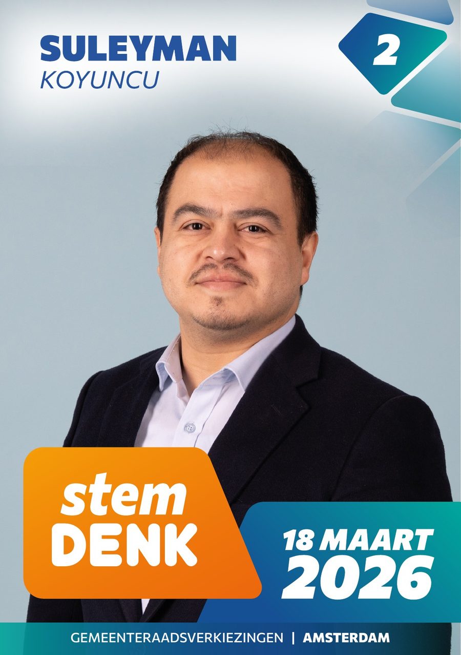 DENK Amsterdam flyer-serie