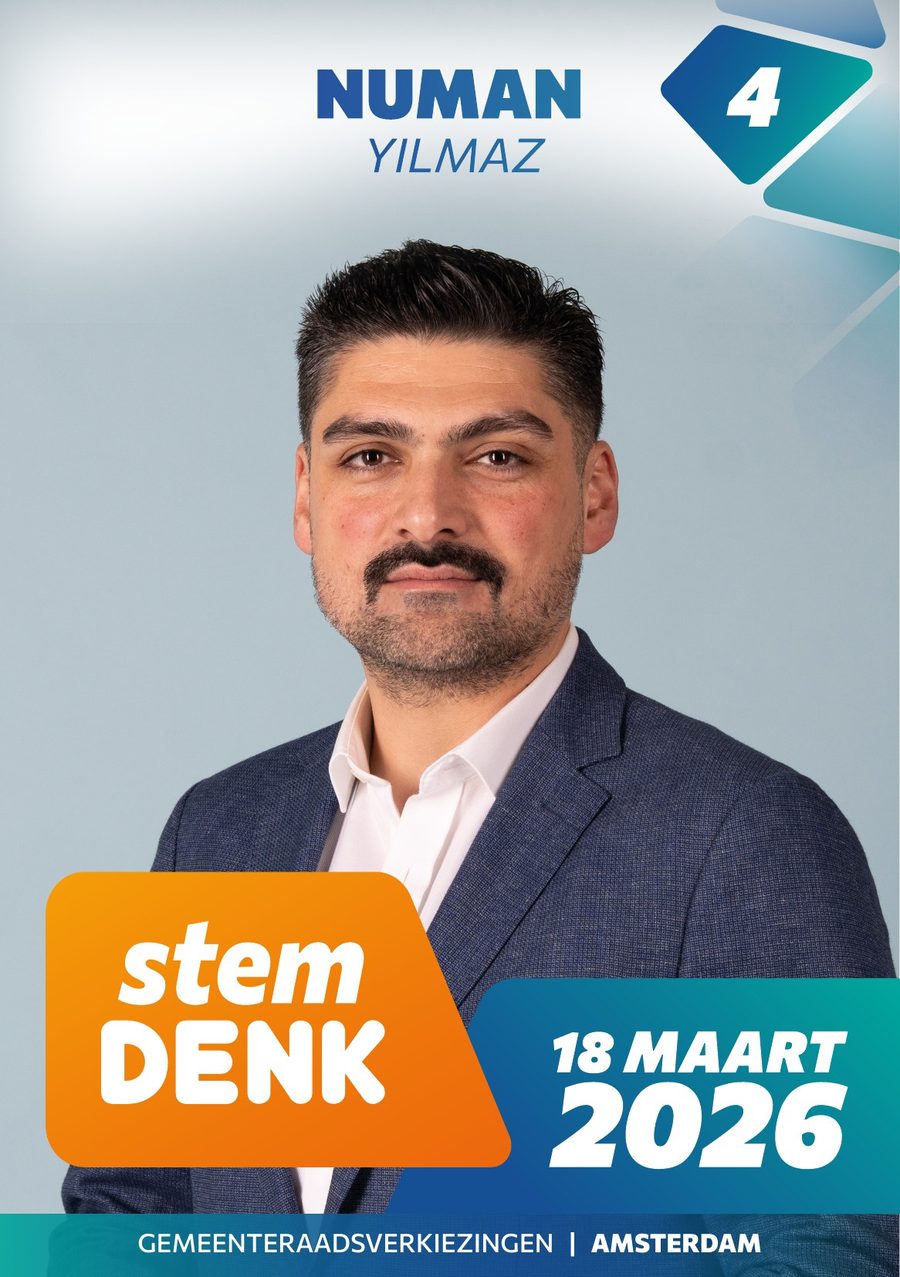 DENK Amsterdam flyer-serie