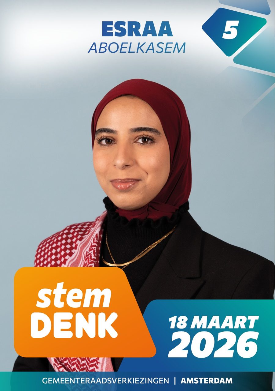 DENK Amsterdam flyer-serie