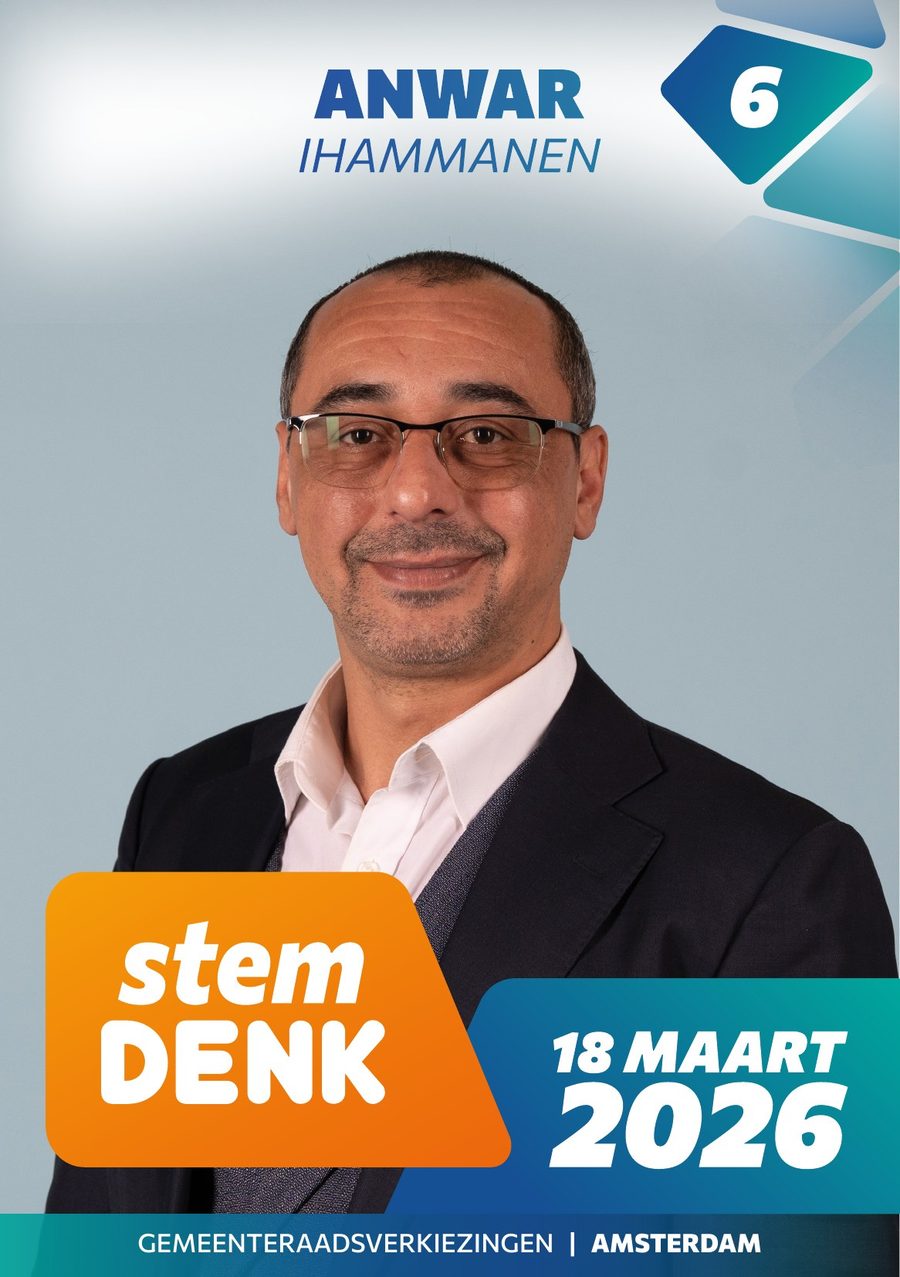 DENK Amsterdam flyer-serie