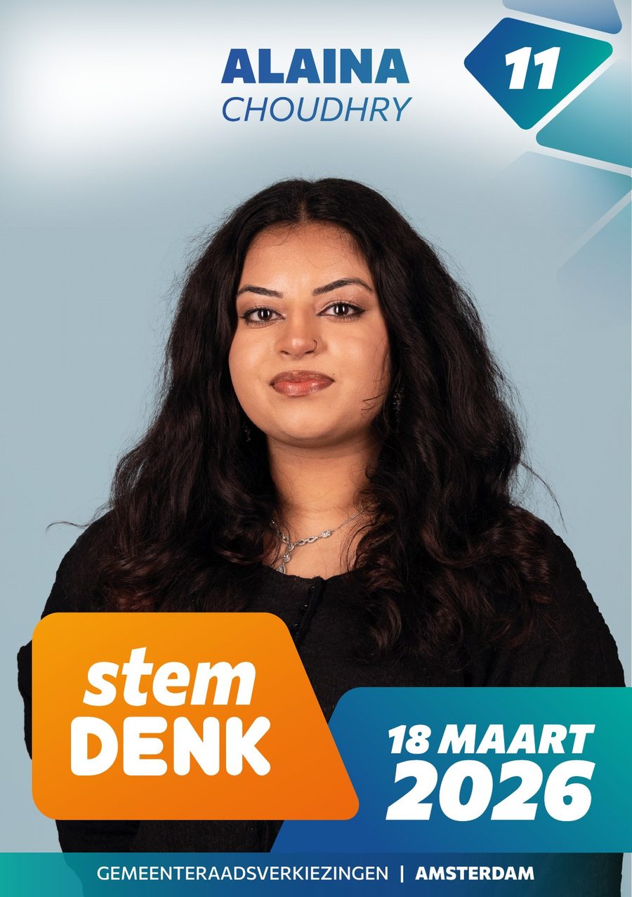 DENK Amsterdam flyer-serie