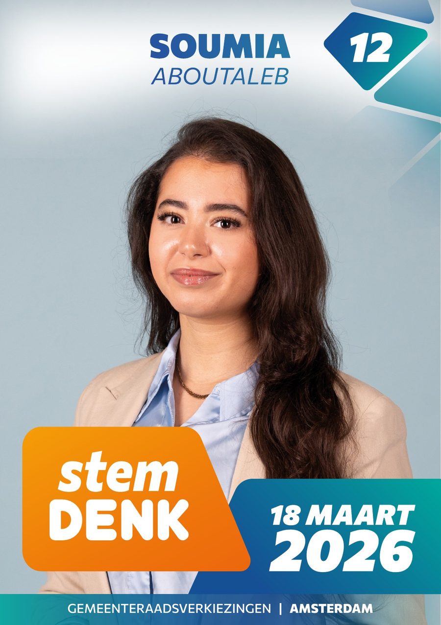 DENK Amsterdam flyer-serie