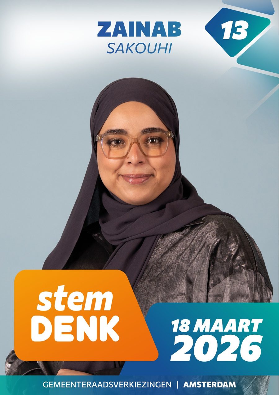 DENK Amsterdam flyer-serie