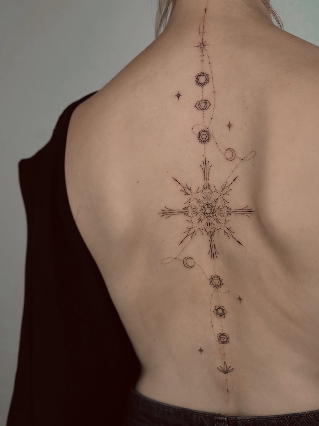 Sacred-Geometry tattoo style