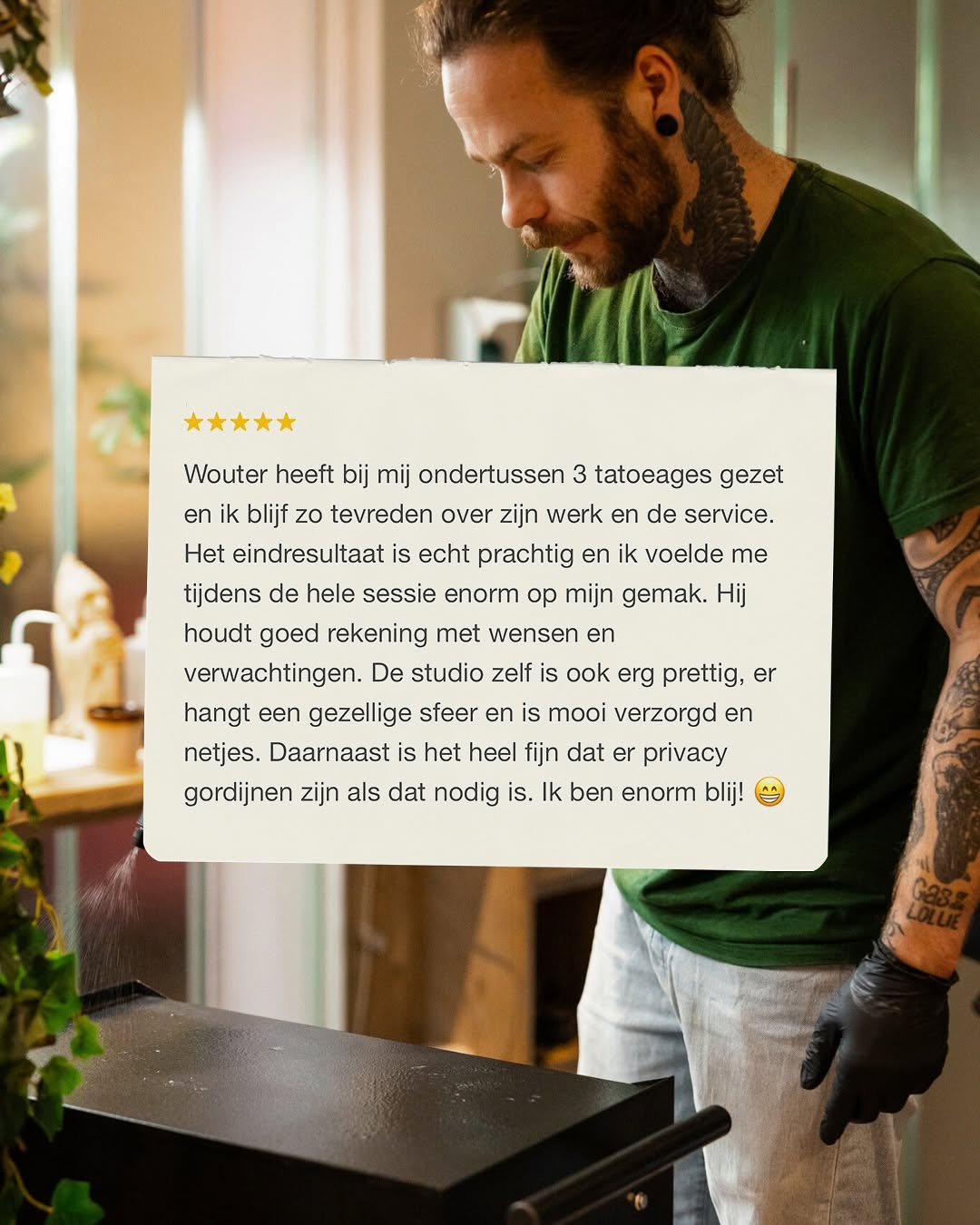 Bold blackwork neck feather with strong shading