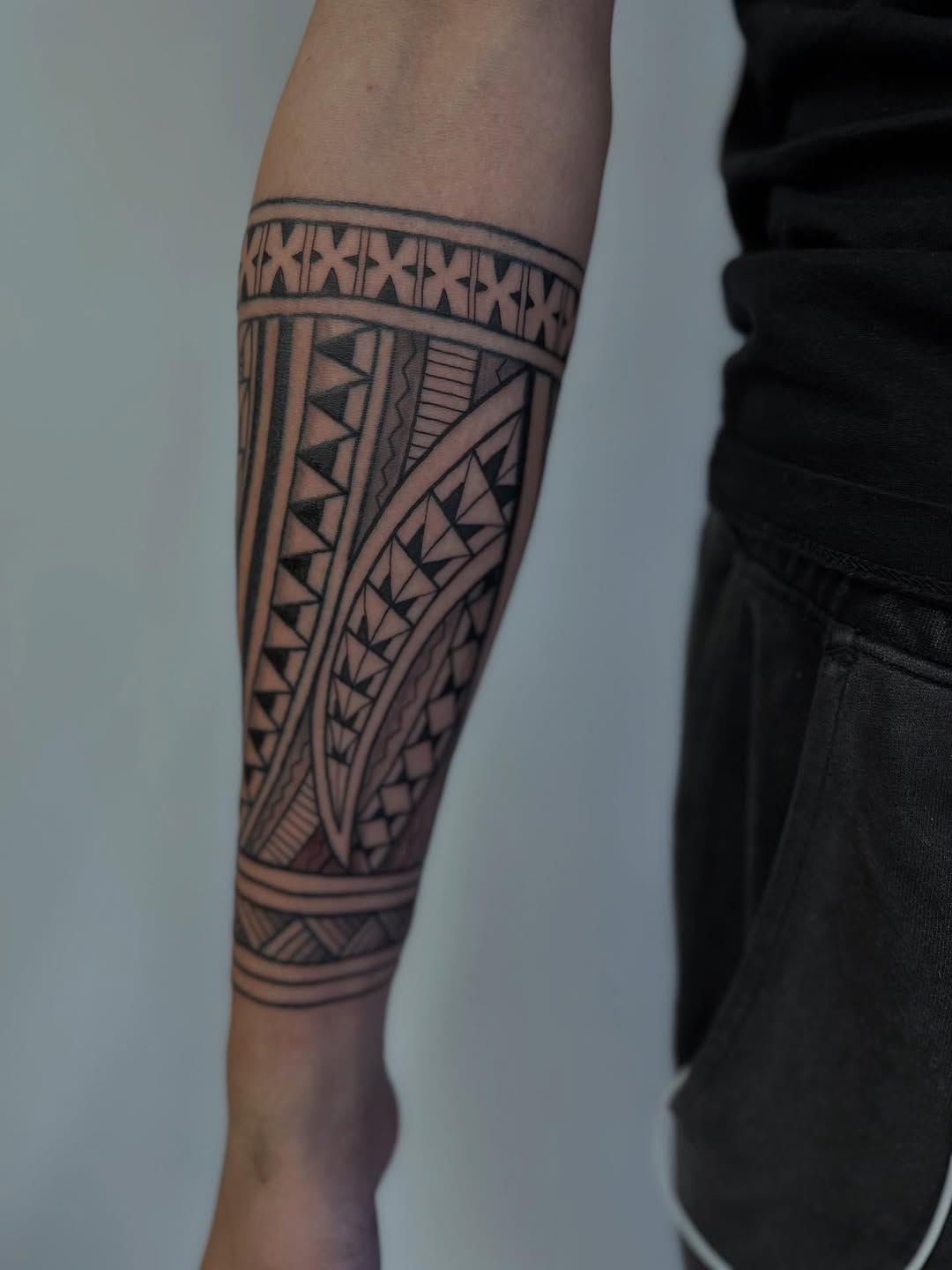 Polynesian tattoo style