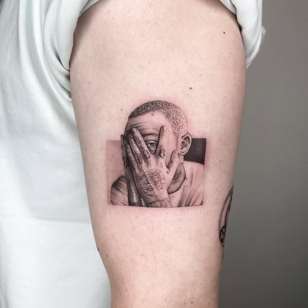 Photorealism tattoo style