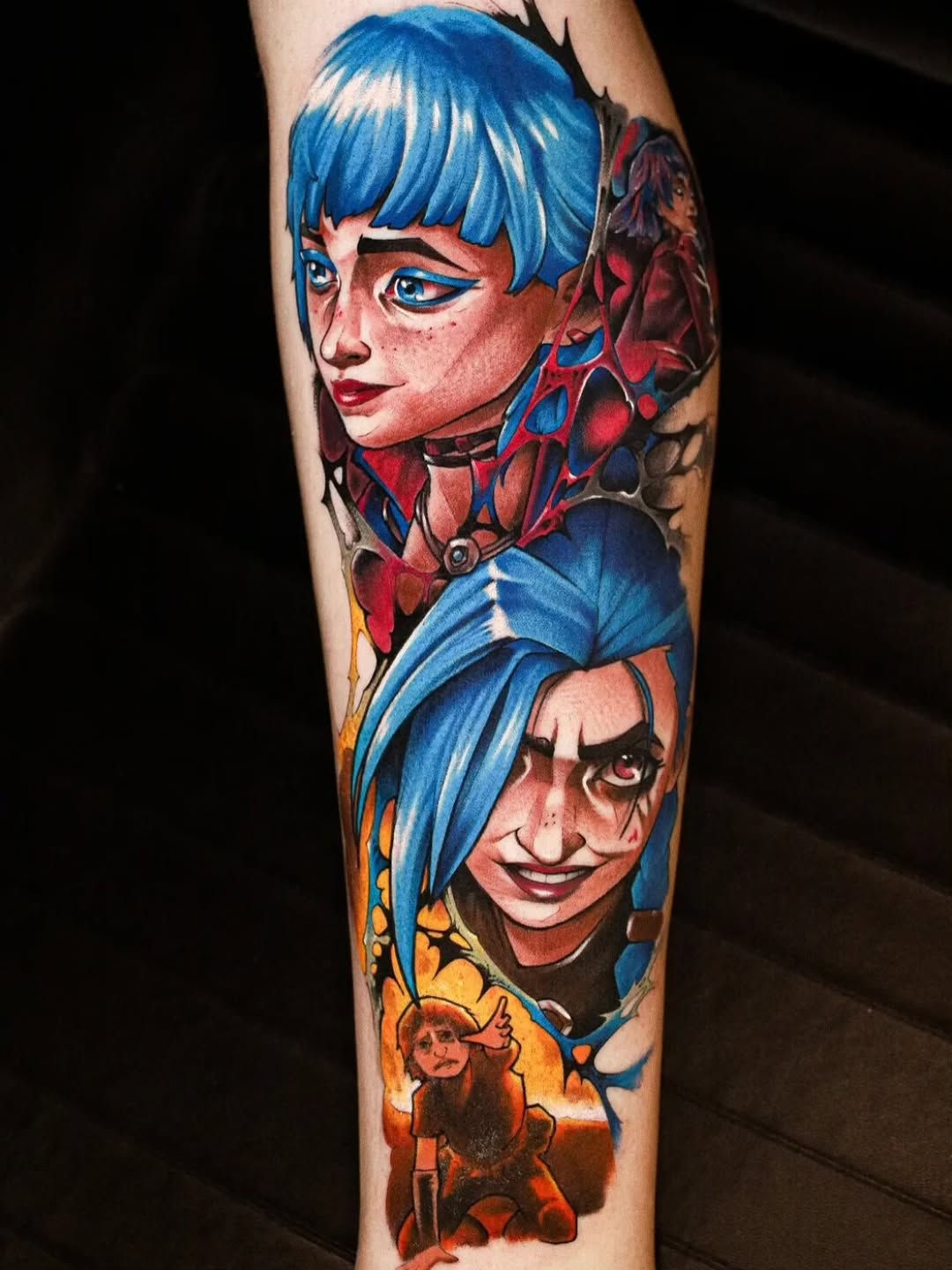 Portraits tattoo subject