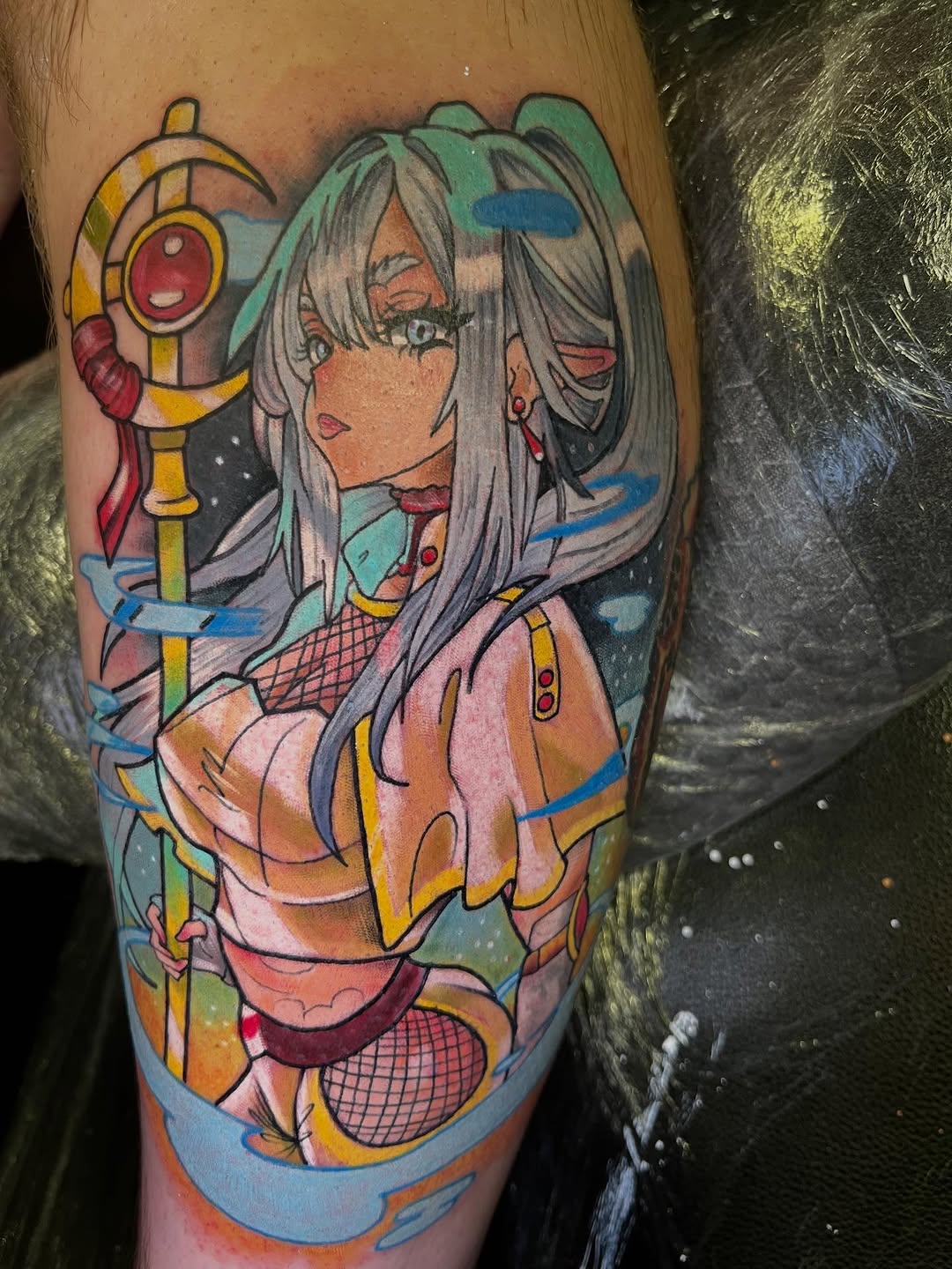 Anime character tattoo