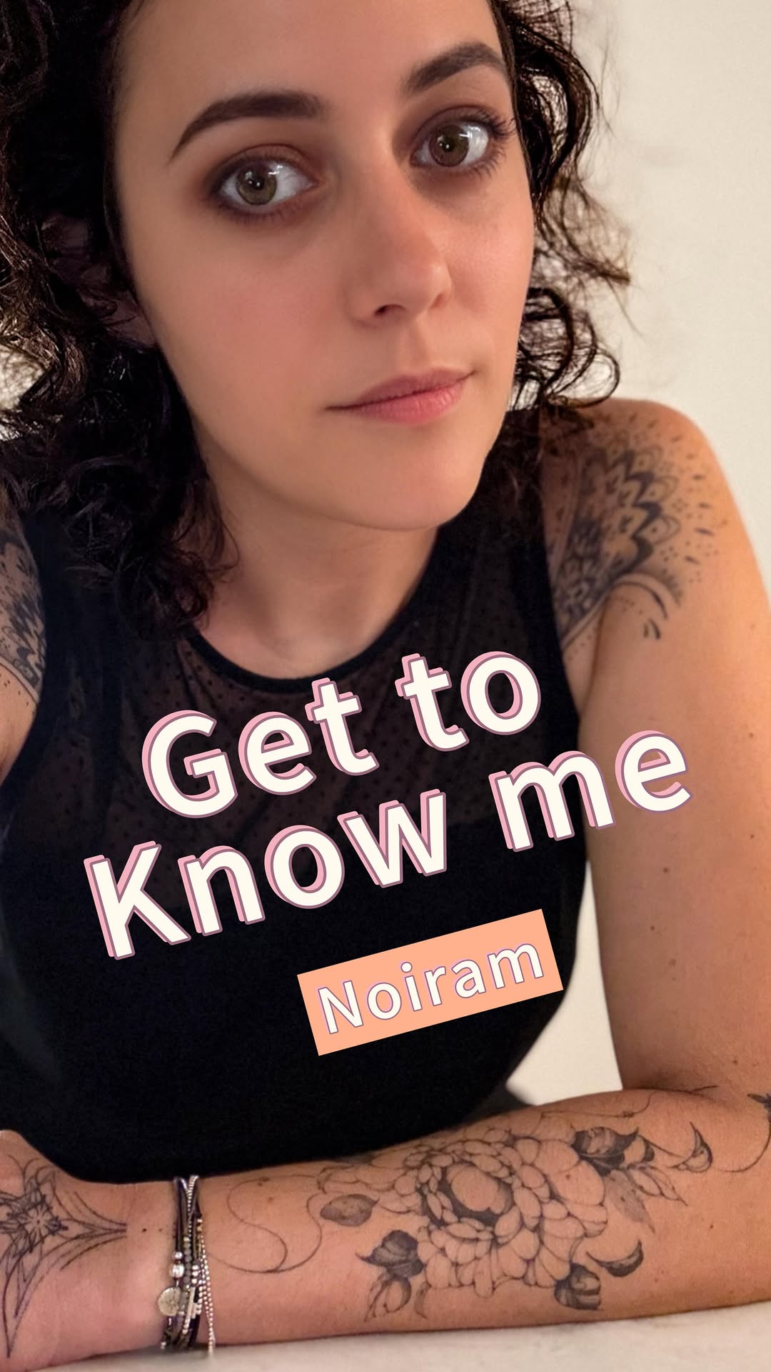 Intricate black floral forearm sleeve with delicate linework