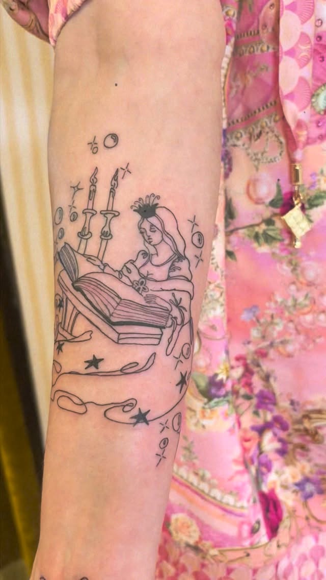 Linework tattoo style