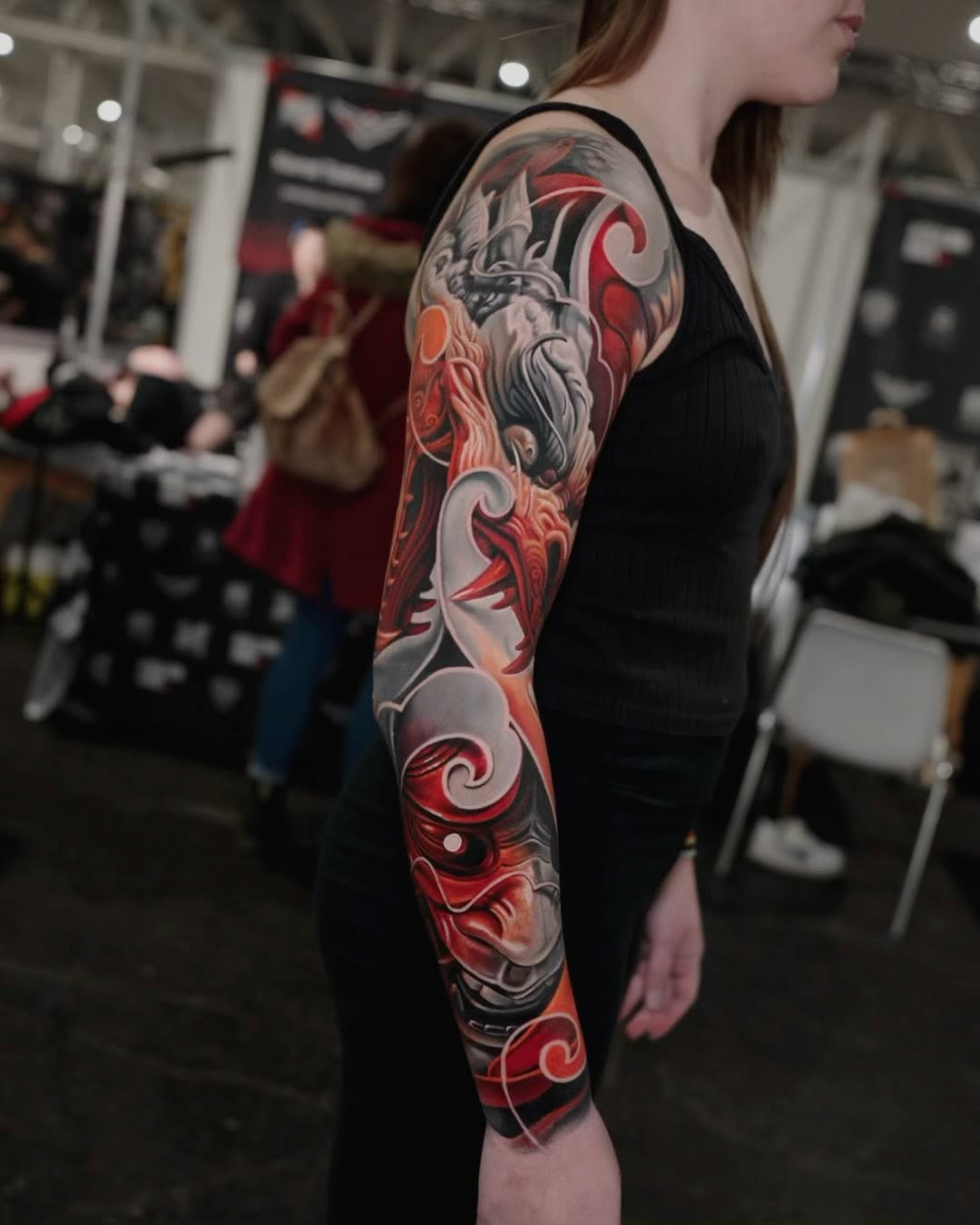 Waves tattoo subject