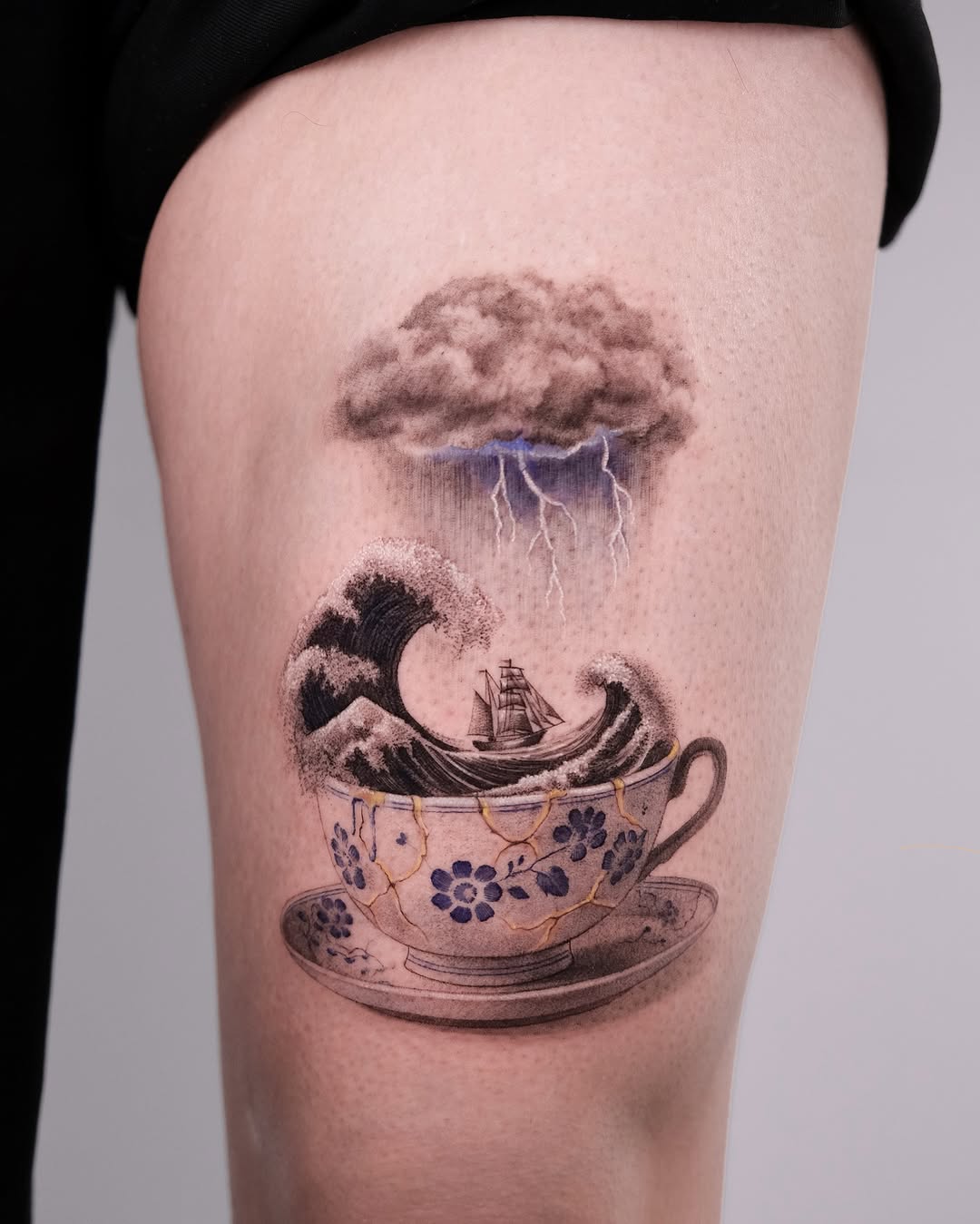 Black-And-Gray tattoo style