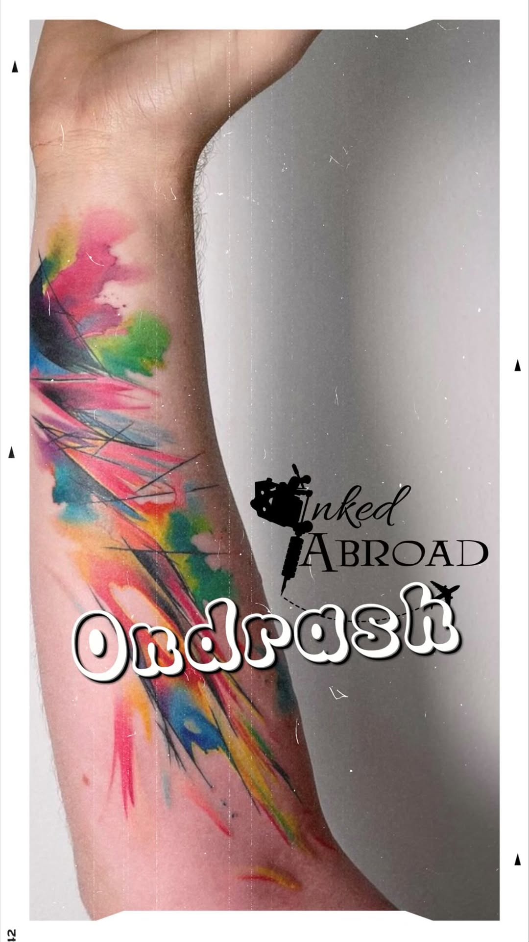 Abstract tattoo style