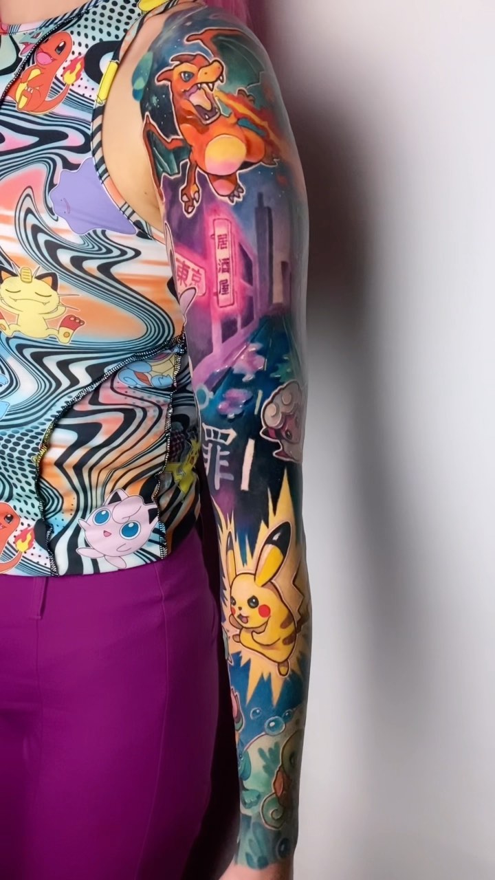 New-School tattoo style