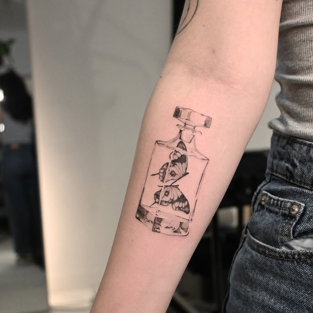 Butterflies tattoo subject