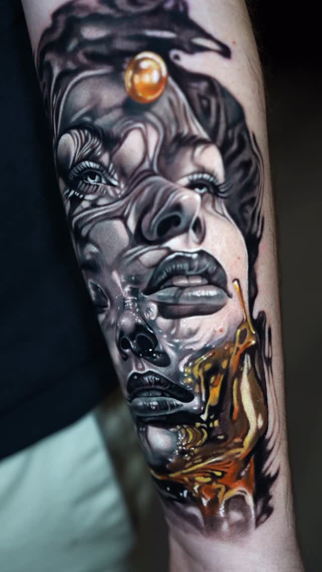 Black and gray realism tattoo