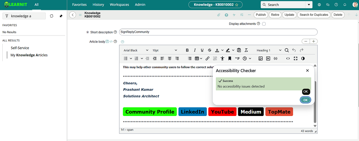 YOKOHAMA Release Feature 18: Accessibility Checker