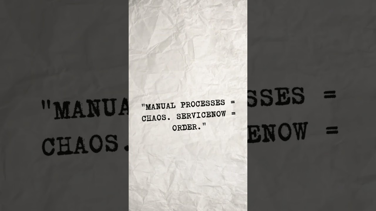 Why ServiceNow is a Game-Changer for Businesses #shorts