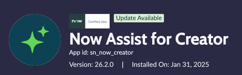 ✨ Experimenting with Now Assist for Creator ✨