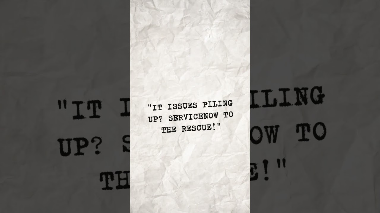 How ServiceNow Empowers IT Teams #shorts