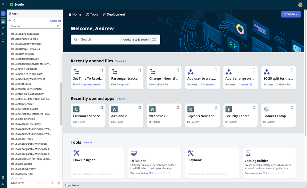New ServiceNow Studio Launches!