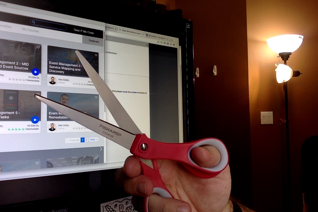 Making the most out of your training, your scissors and your pizza delivery person...