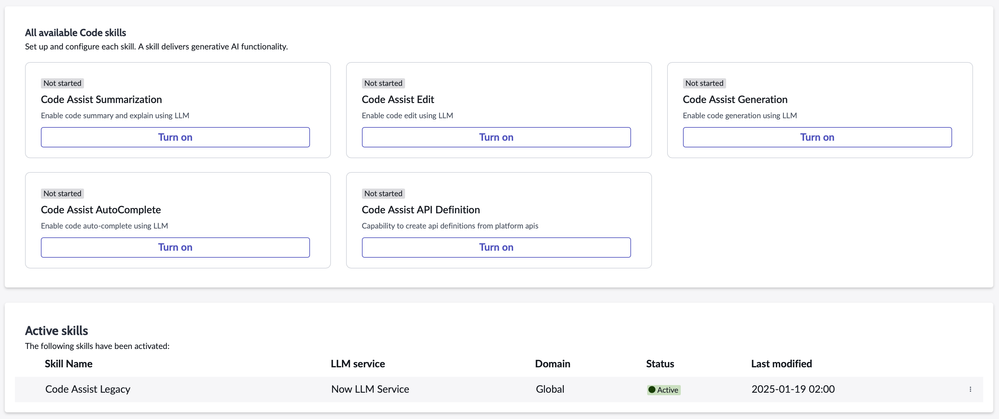 What's new in Now Assist for Code Generation? March store release