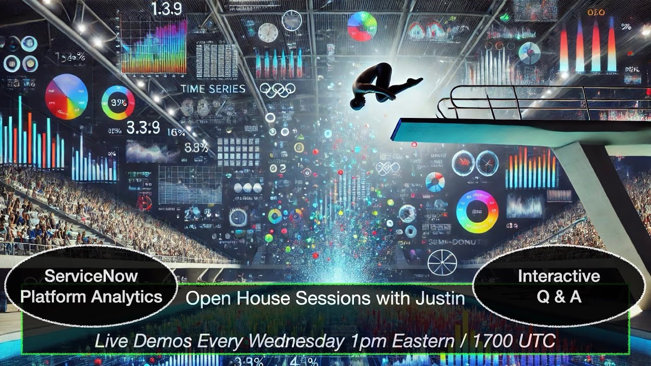 ServiceNow Platform Analytics - Open House Sessions with Justin - 20250319