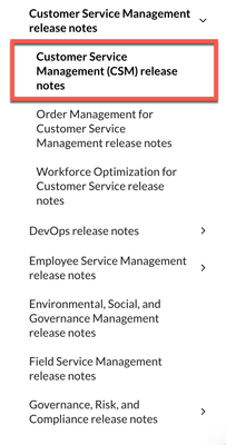 Enhancing release notes information through better structure