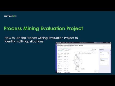 How to use the Process Mining Evaluation Project to identify multi-hop situations