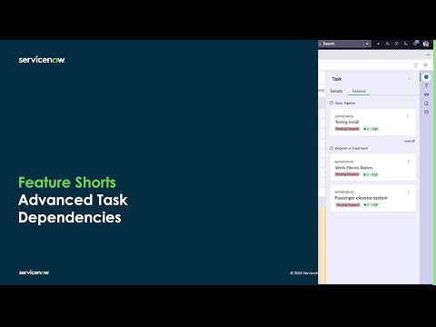 Feature Short - Advanced Task Dependencies