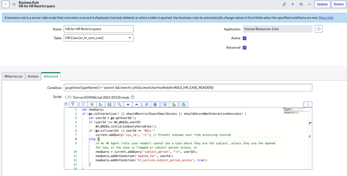 The "HR for HR" HRSD Case Security use case - without the horrible tech debt