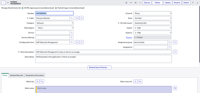 Transaction Call Chains