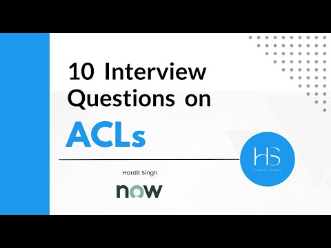 10 most commonly asked questions on ACL (Access Control Lists)