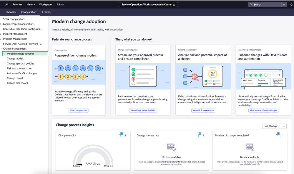 DevOps Change Velocity – What’s New