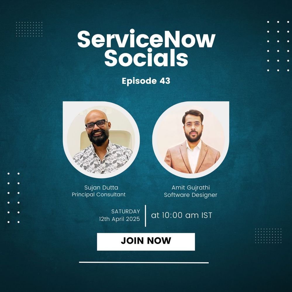 ServiceNow Socials Recap: Episode 43 - Insights & Inspiration!